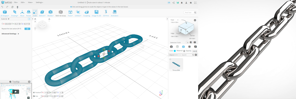 Transformation of structured objects
